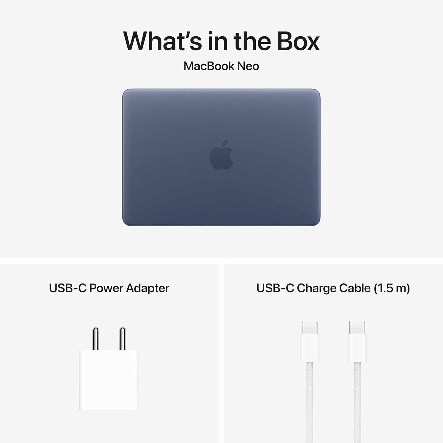 Apple 2026 MacBook Neo 13" Laptop with A18 Pro chip: Built for AI and Apple Intelligence, Liquid Retina Display, 8GB Unified Memory, 512GB SSD Storage, 1080p FaceTime HD Camera, Touch ID; Indigo - Image 4